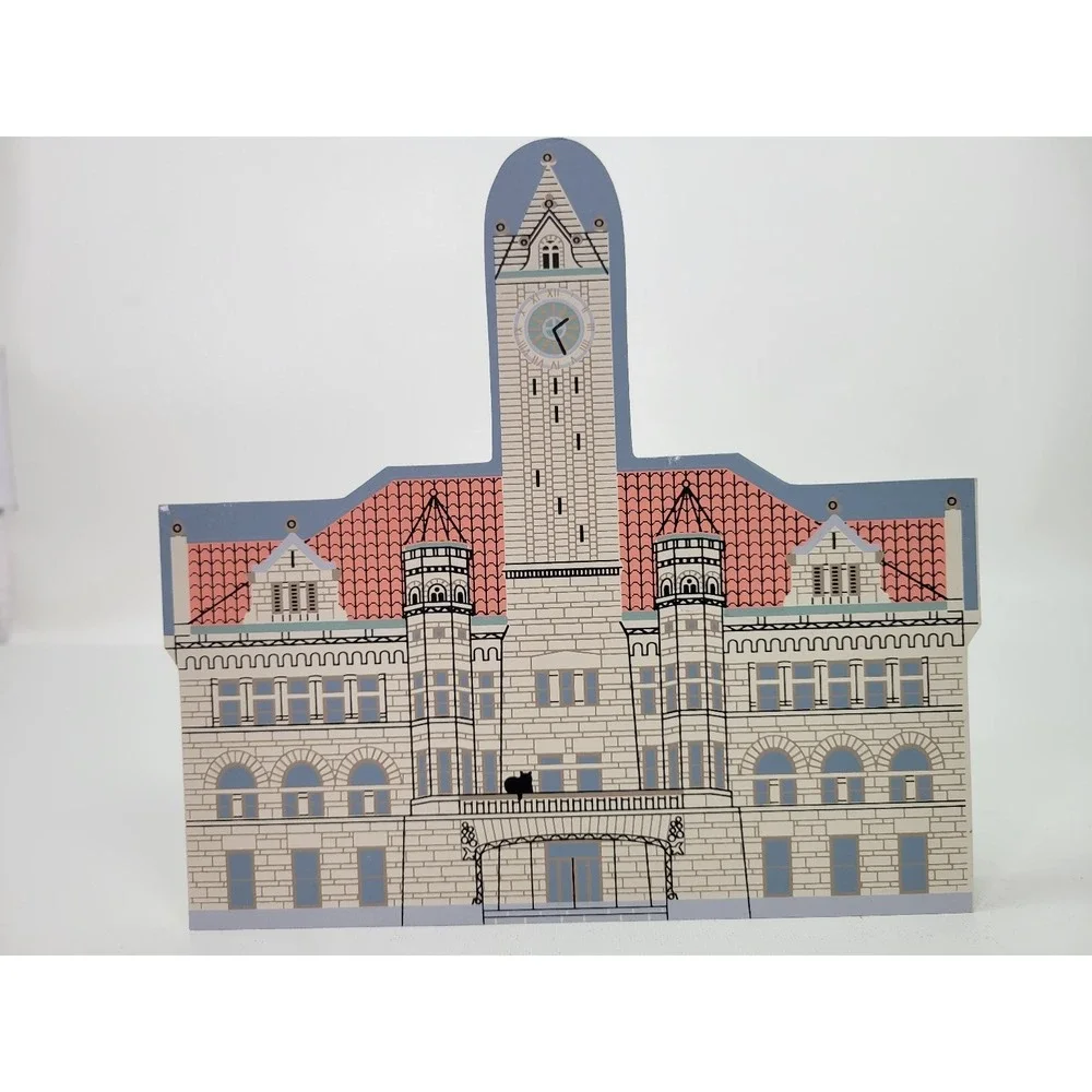 Cat's Meow Wood County Courthouse Bowling Green Ohio House 1996‎ Vintage